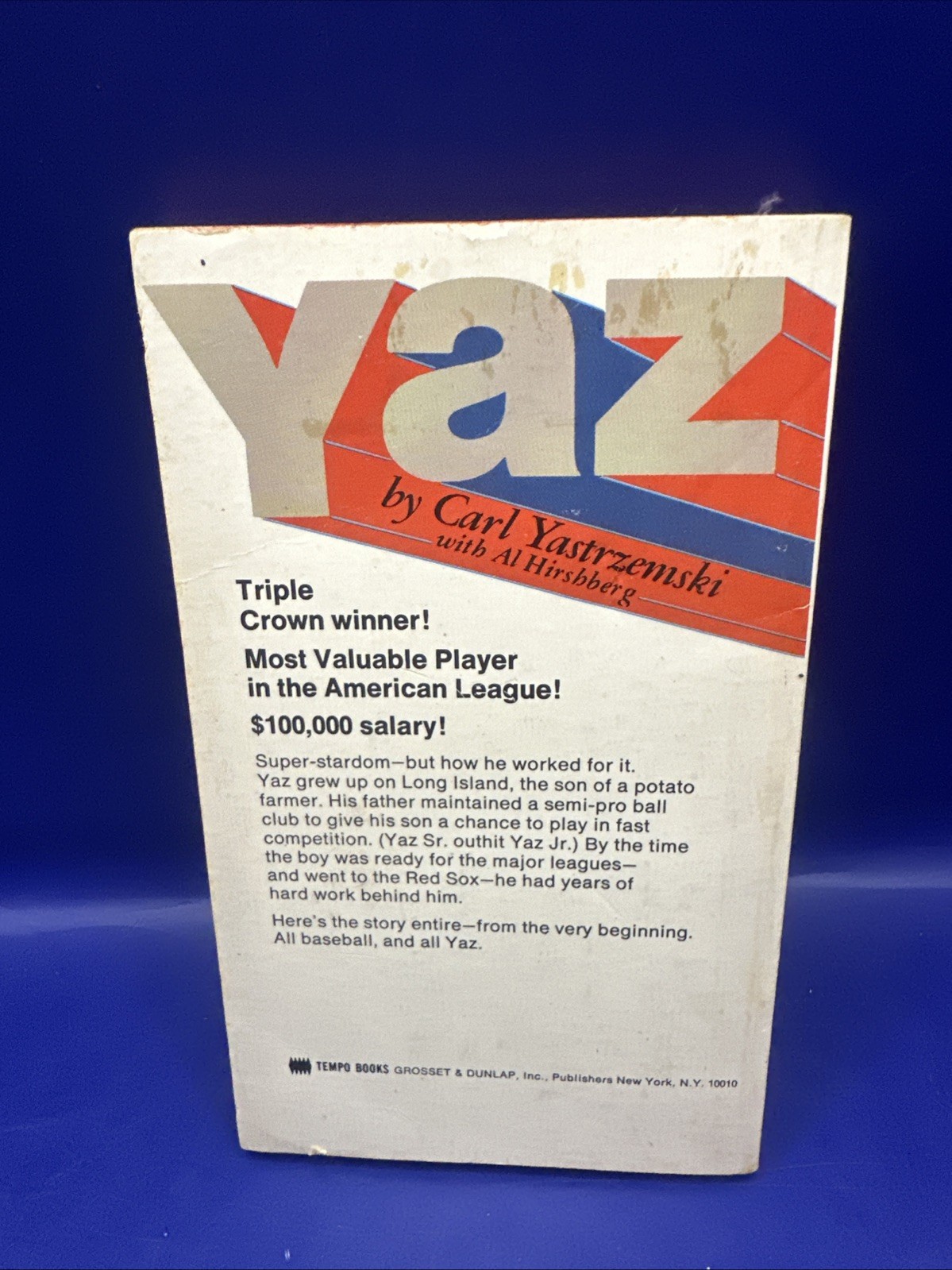 Lot of 5 Vtg Paperback Books MLB/ NFL/ NBA Vida Yaz Namath Lombardi Chamberlain