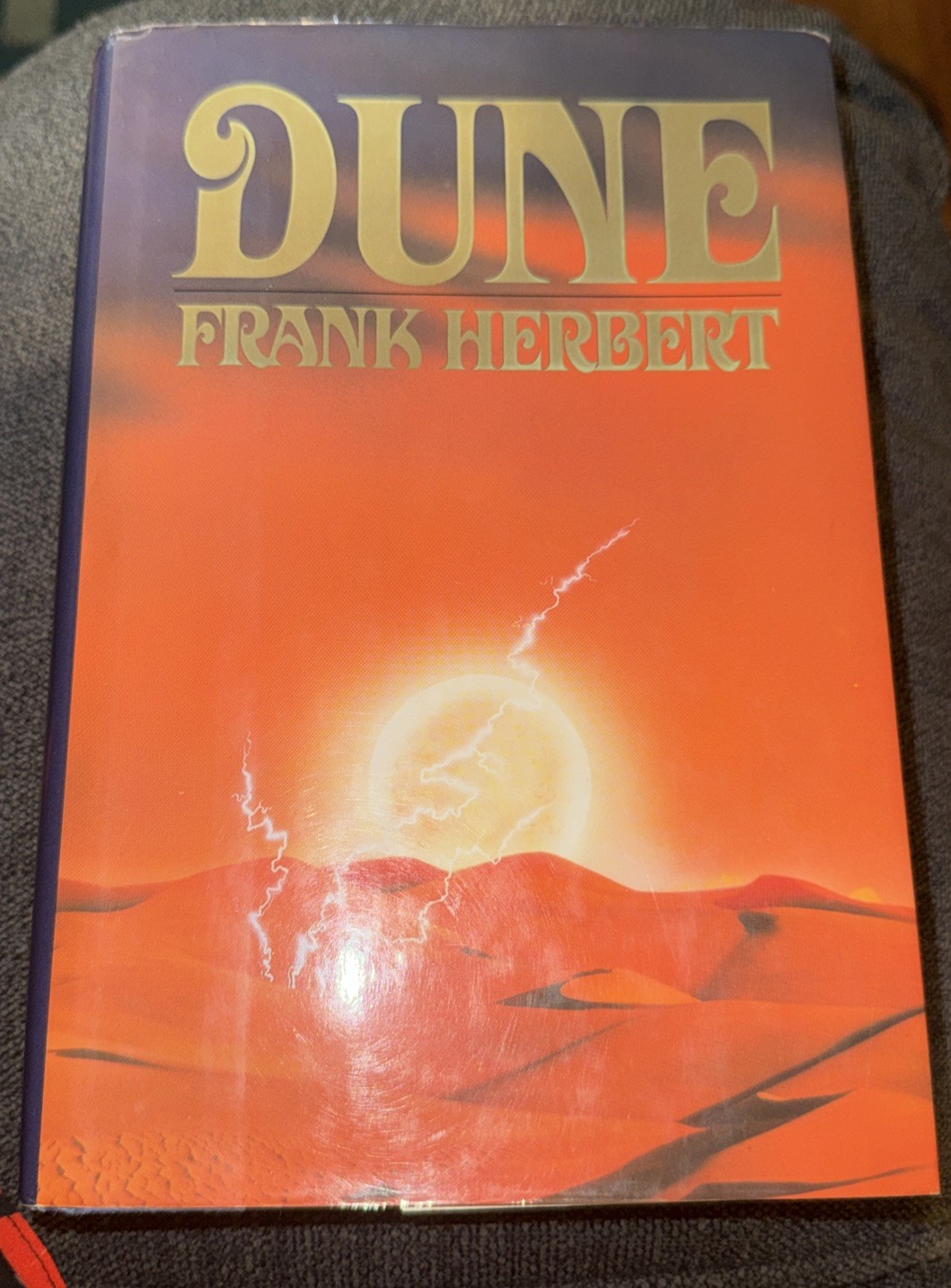 Dune Frank Herbert 1984 First Putnam Edition Printing Hard Cover And Jacket