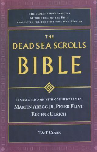 Dead Sea Scrolls Bible, Hardcover by Abegg Jr., Martin, Like New Used, Free s…