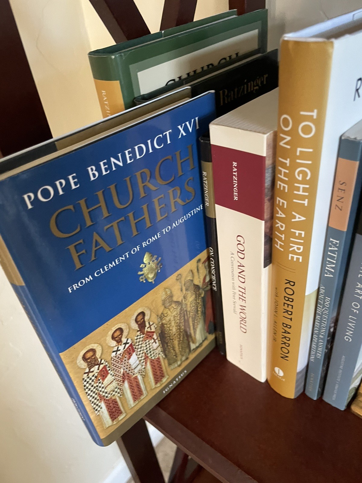 POPE BENEDICT XVI + Catholic Authors Lot of 8 Ignatius Press + Books New & Used