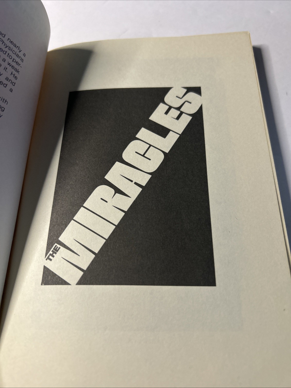 The Miracles by H. Richard Casdorph, M.D., Ph.D. First Edition