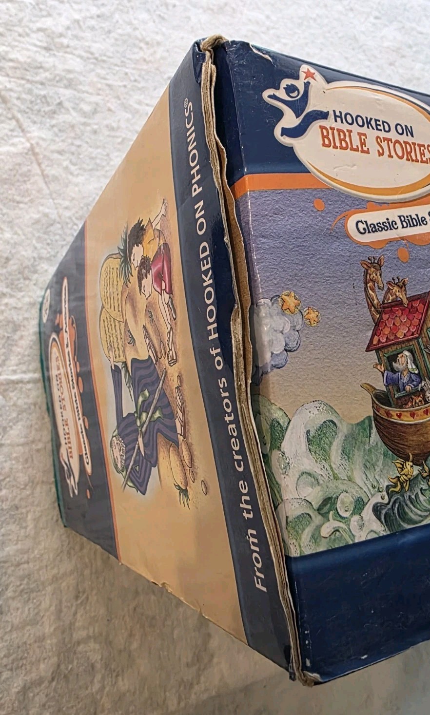 Hooked on Bible Stories:Classic Bible Stories & Activities:Ages 4-6 New Open Box