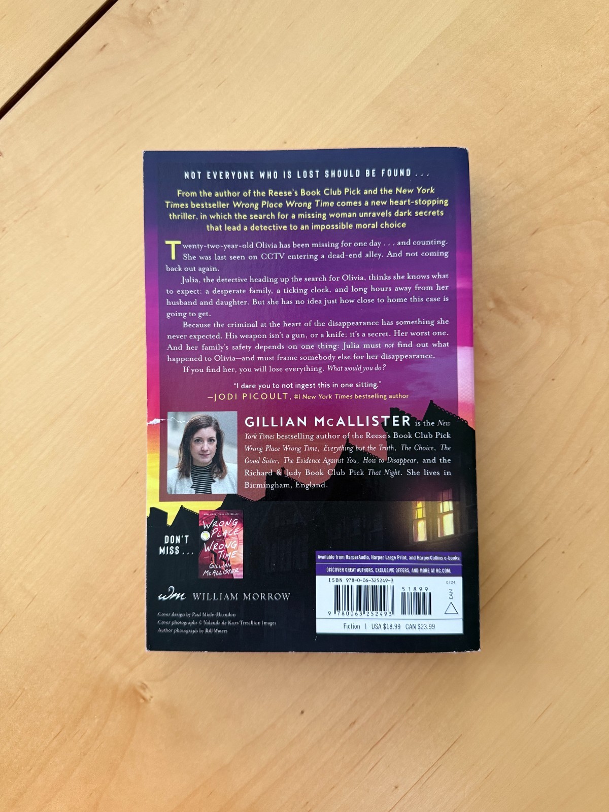 Just Another Missing Person by Gillian McAllister
