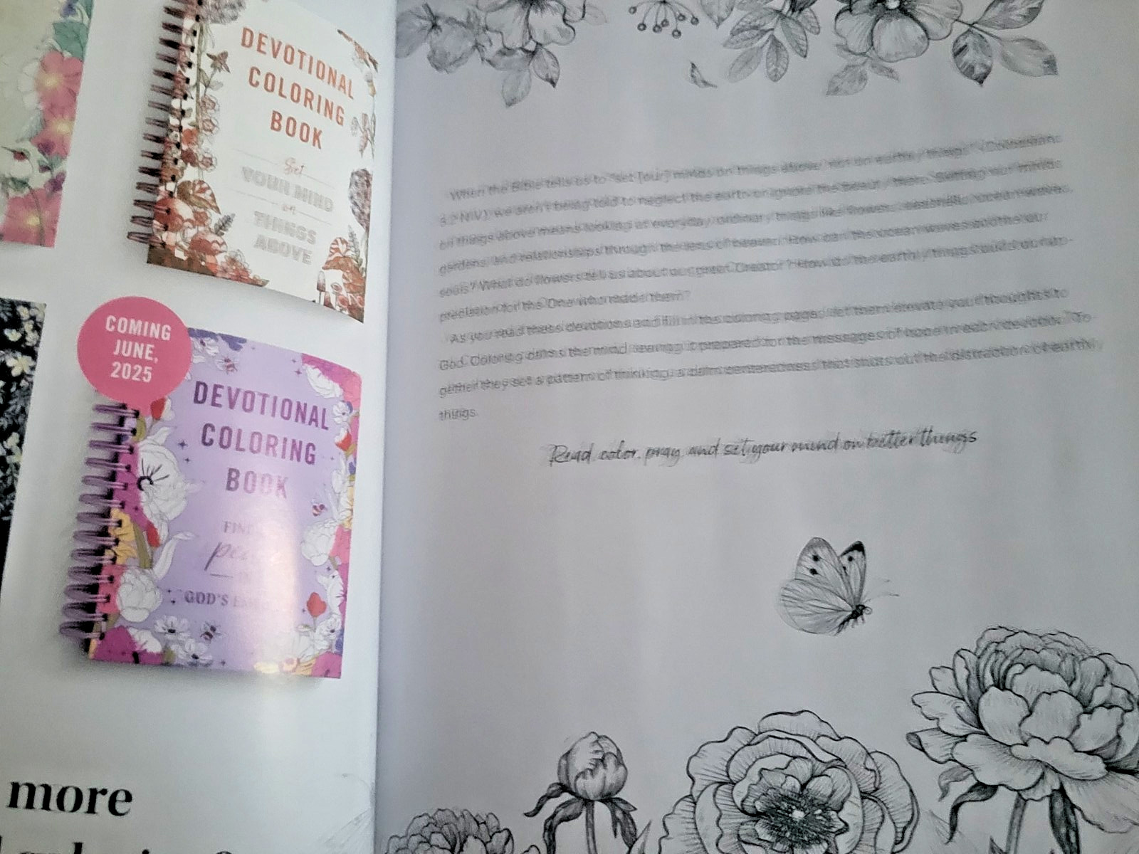 Special Edition Mindful Coloring – Everyday Faith-55 Devotions, Verses & Prayers