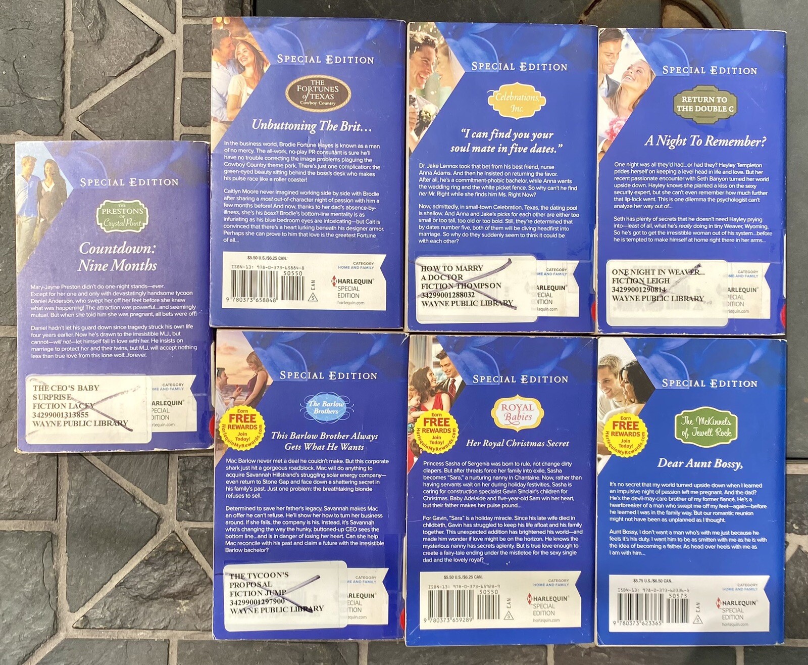 Harlequin Special Edition 17 Book Lot 2013, 2014, 2015, 2017