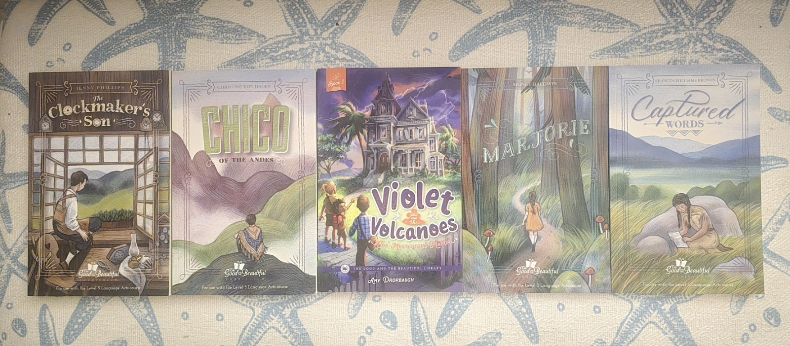 The Good & The Beautiful 5 Book *BUNDLE* Language Arts Level 5 Reading