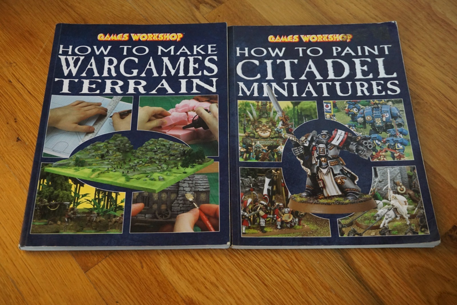 Games Workshop How to Make Wargames Terrain How to Paint Citadel Miniatures
