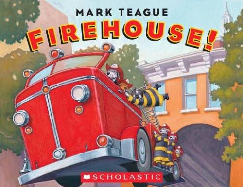 Firehouse! – Board book By Teague, Mark – VERY GOOD
