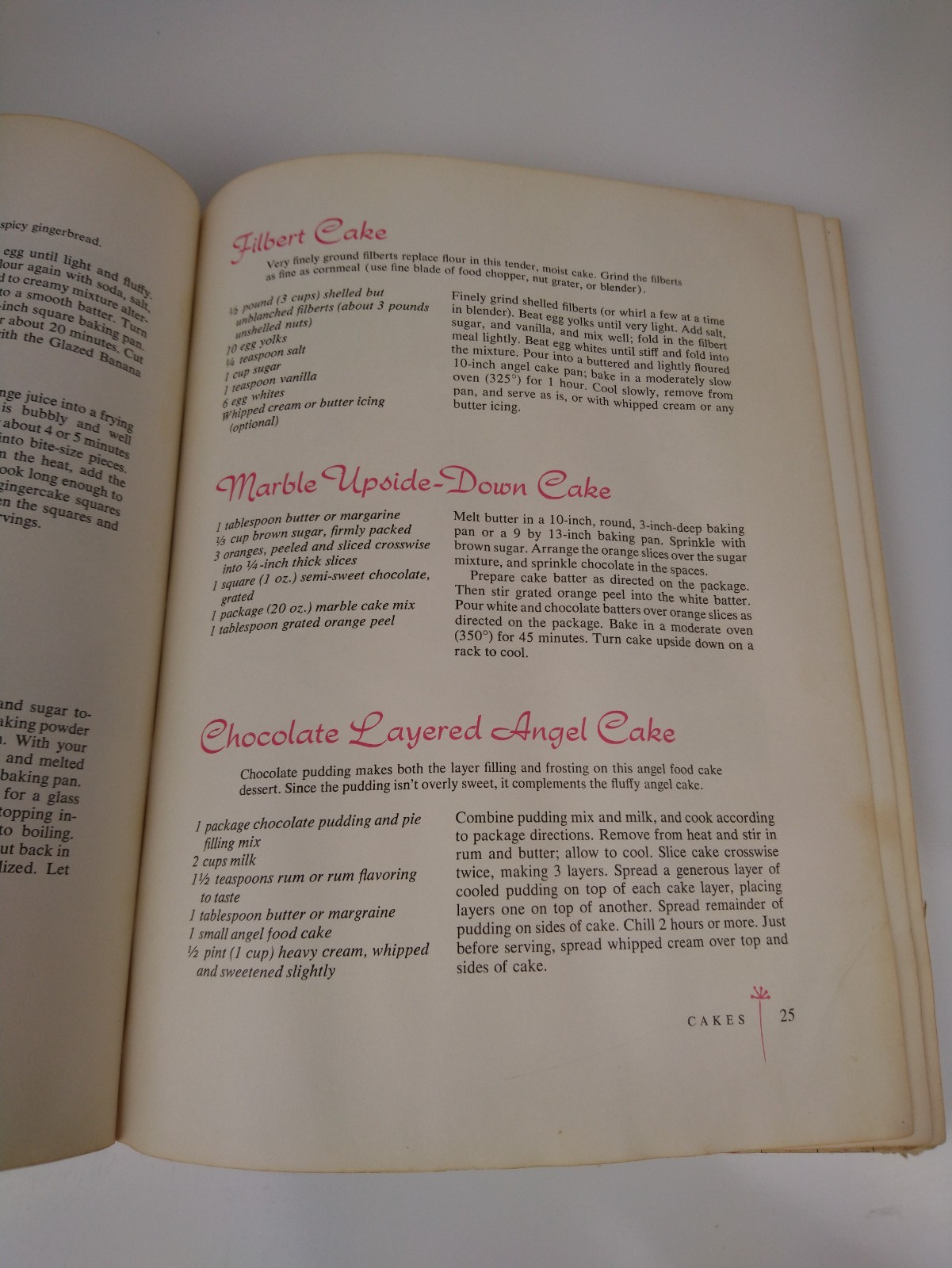 VTG 1963 Sunset Magazine Desserts Cookbook
