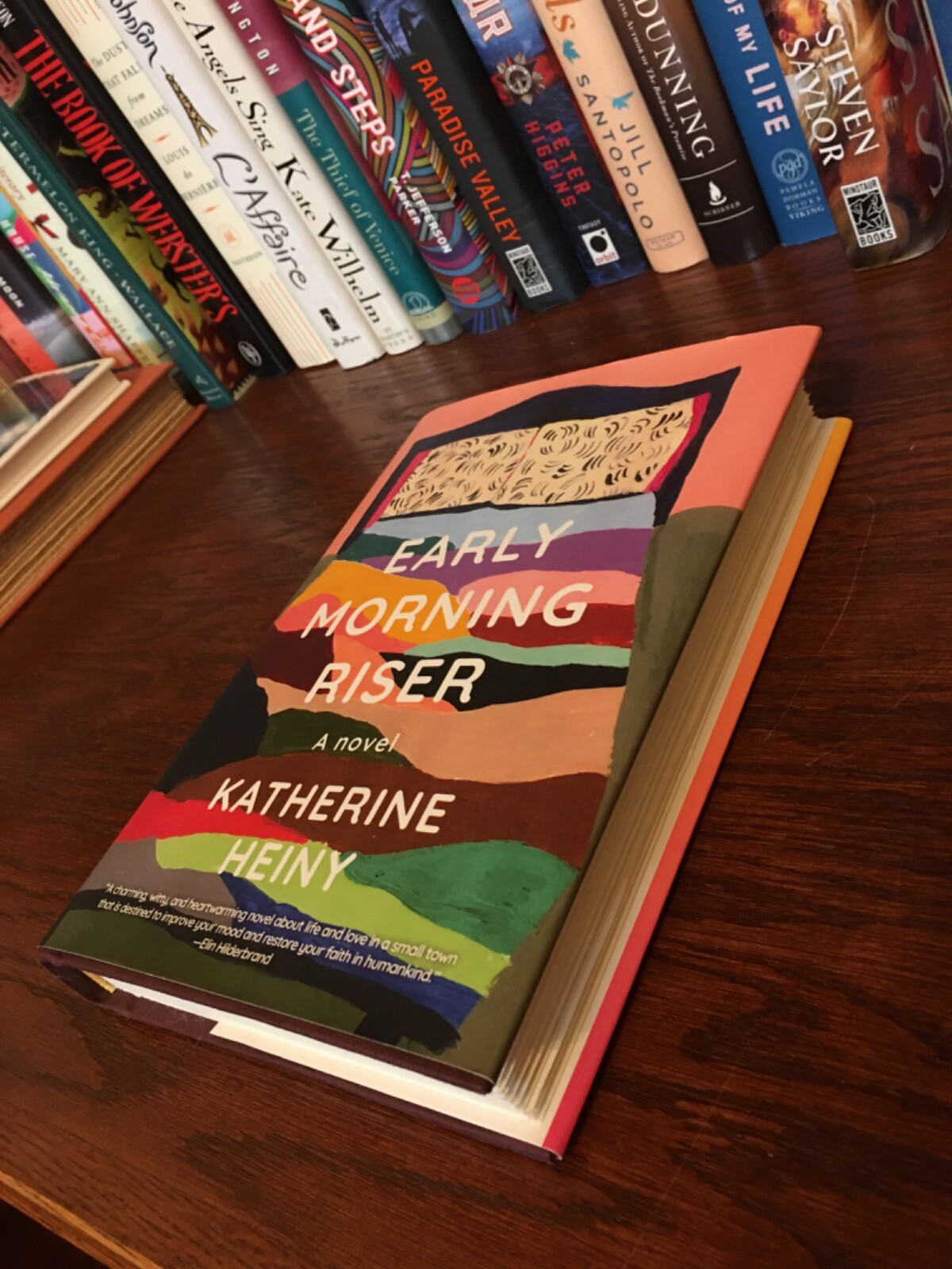 Early Morning Riser. Katherine Heiny 1st HC Ptg. Knopf 2021. Fine Unread