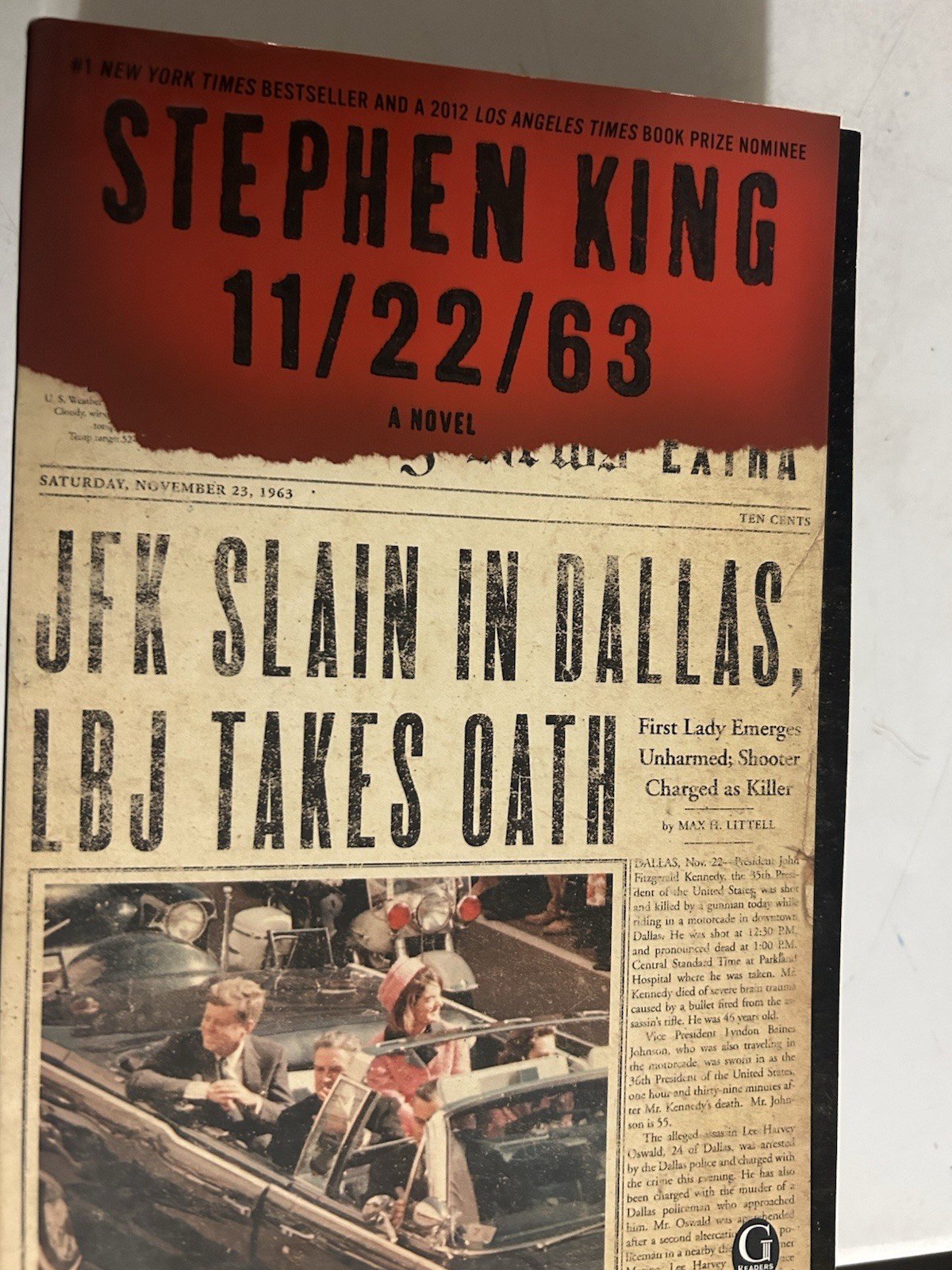 Stephen King – 11/22/63: A Novel- JFK Slain in Dallas