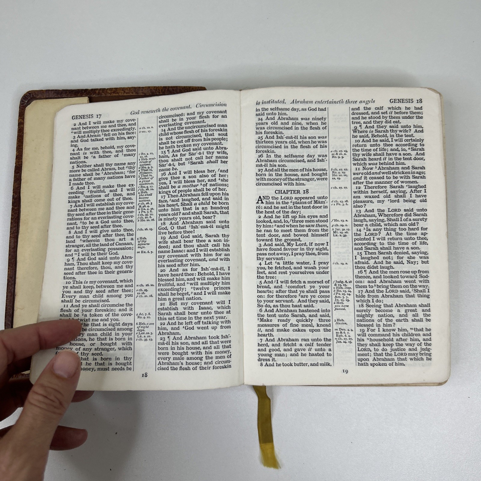 Holy Bible Cambridge 16 mo. Maps Old New Testaments Vintage 1940s Red Letter