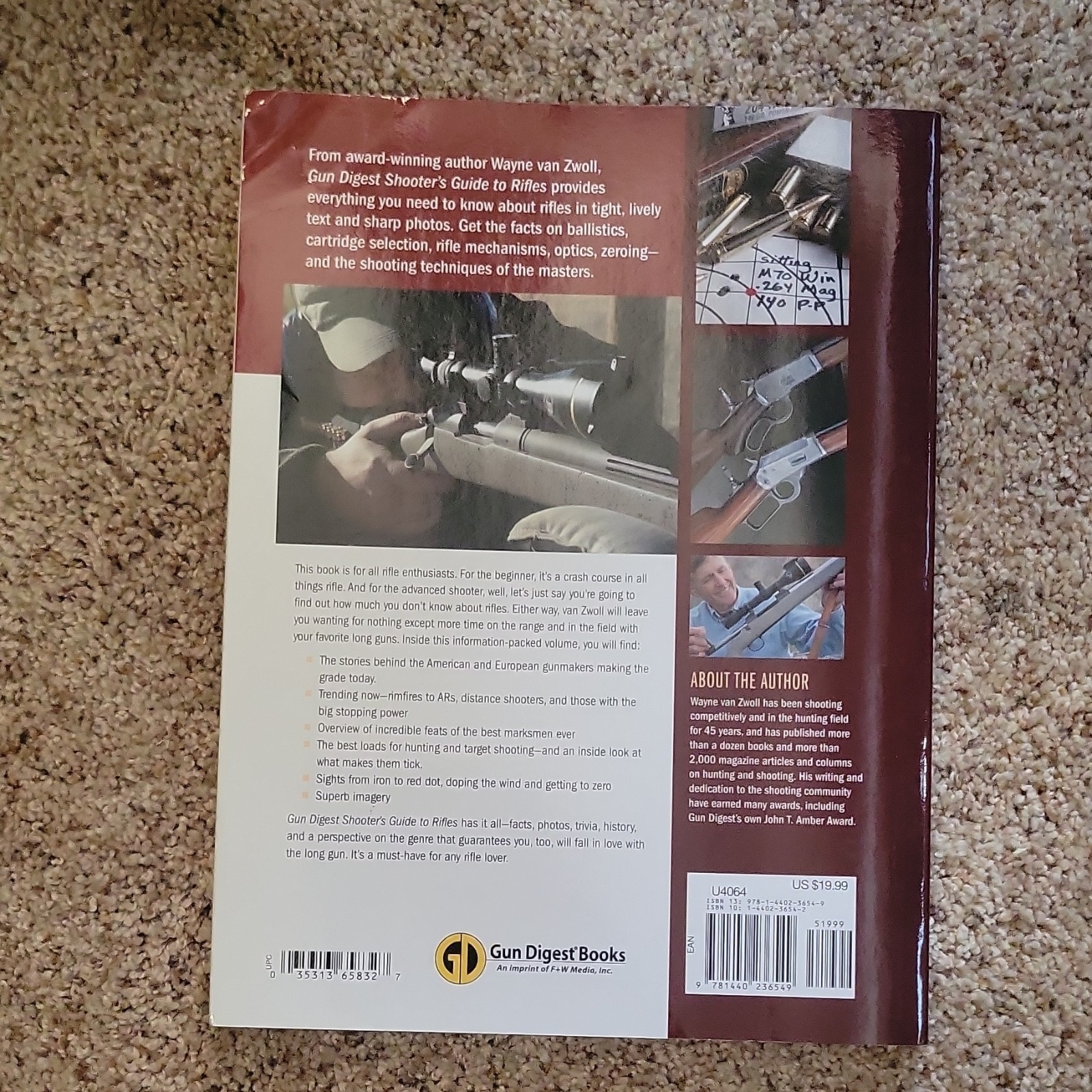 Wayne Van Zwoll Gun Digest Shooter’s Guide to Rifles PB Illustrated