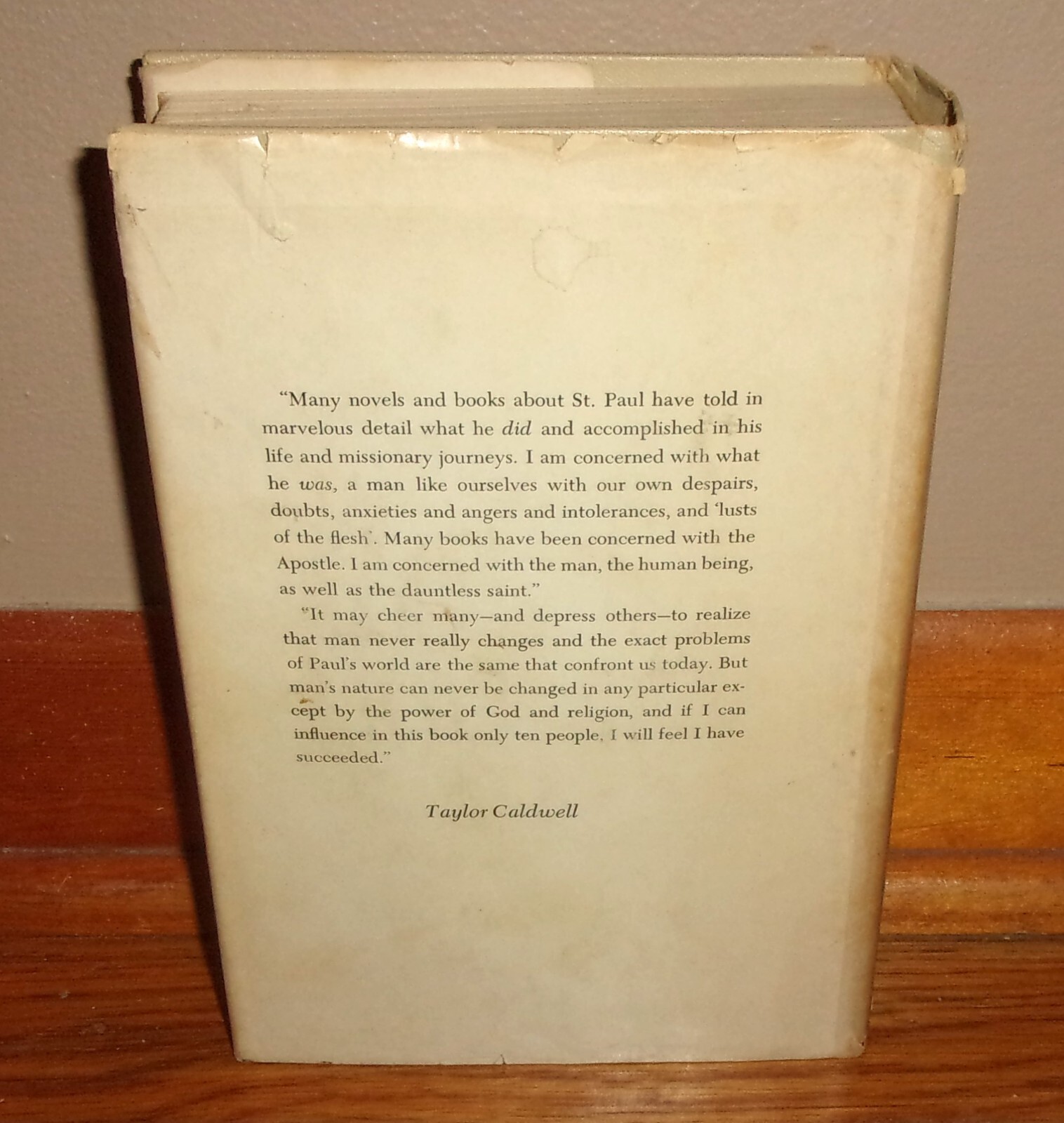 GREAT LION OF GOD-A Major Novel about St. Paul-TAYLOR CALDWELL-Ex HC w/DJ 1970!
