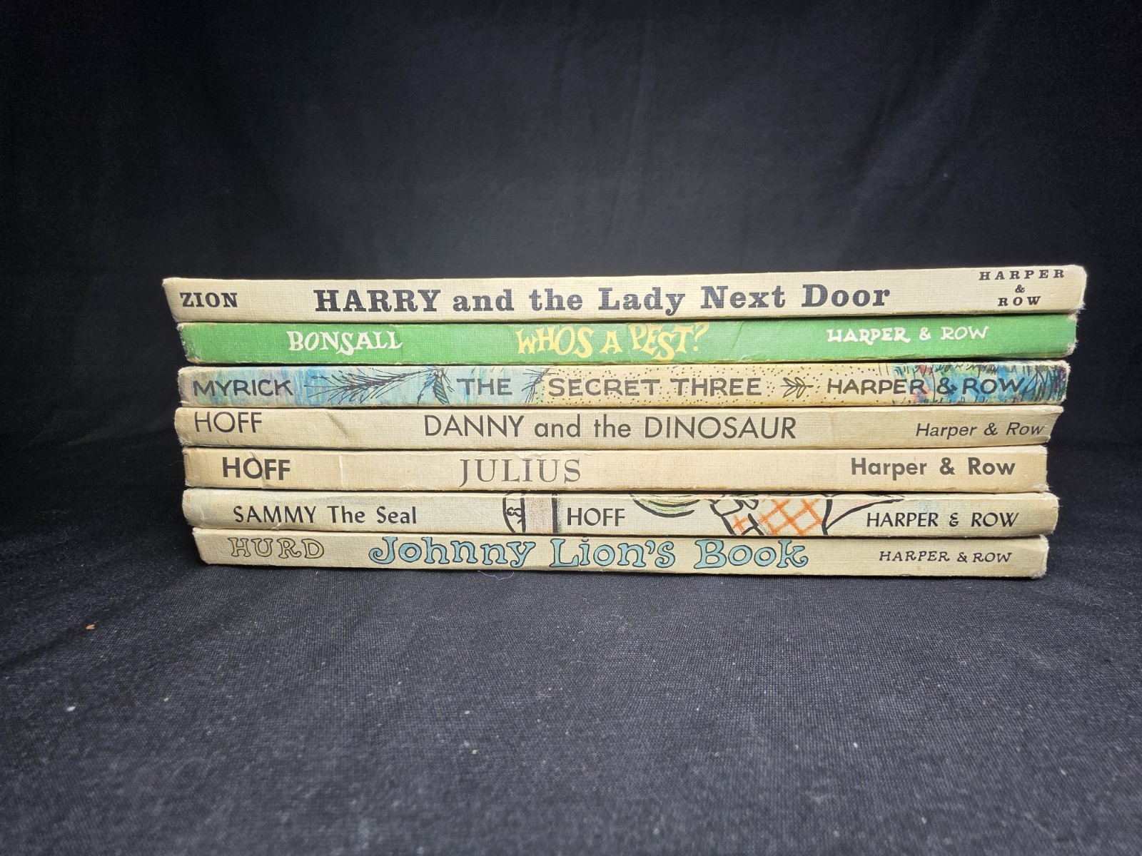 Vintage Childrens Books. An I Can Read Book Lot of 7. 50’s-60’s