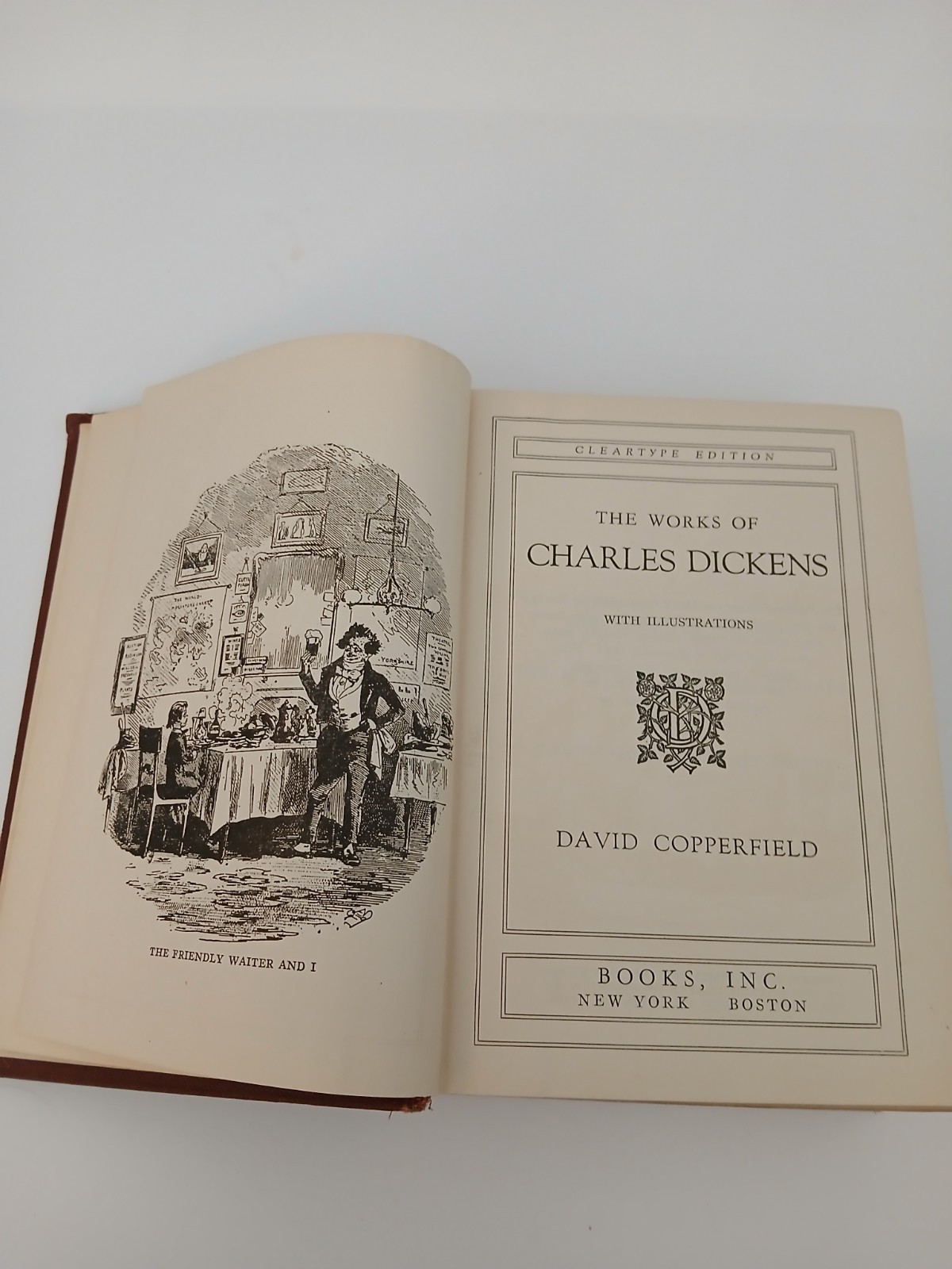 David Copperfield – Vol. I – The Works of Charles Dickens Cleartype Edition