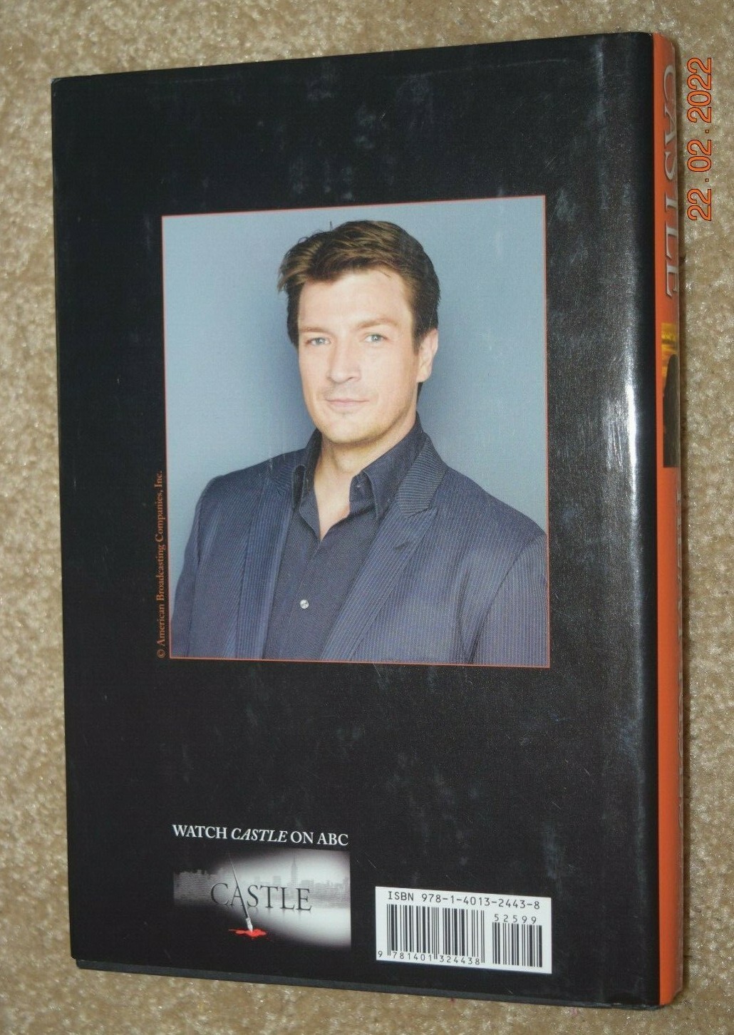 RICHARD CASTLE: “HEAT RISES,” 301 Pages, Hard Cover Book, (c) ABC STUDIOS