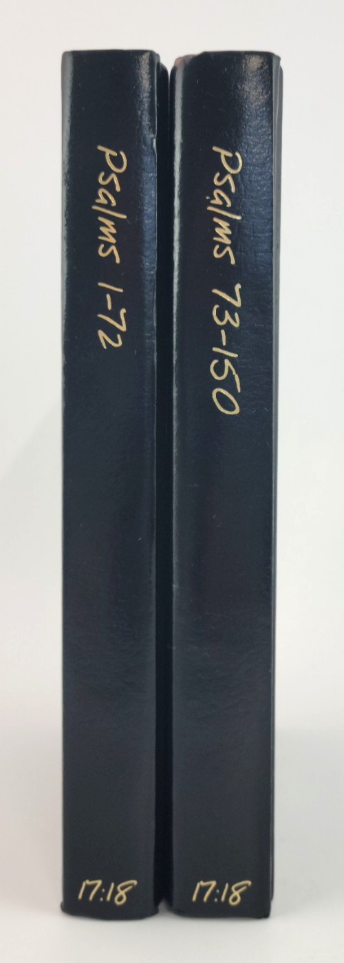 Psalms 2 Vol Set Journible The 17:18 Series Rob Wynalda Hardcover Bible Journal
