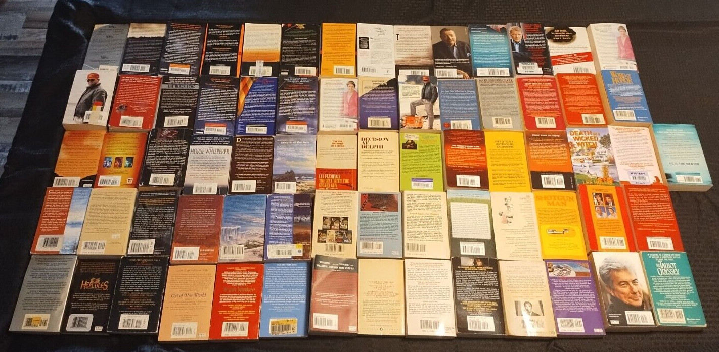 FICTION PAPERBACKS – BUILD YOUR OWN LOT Mystery | Fantasy | Science Fiction | Ho