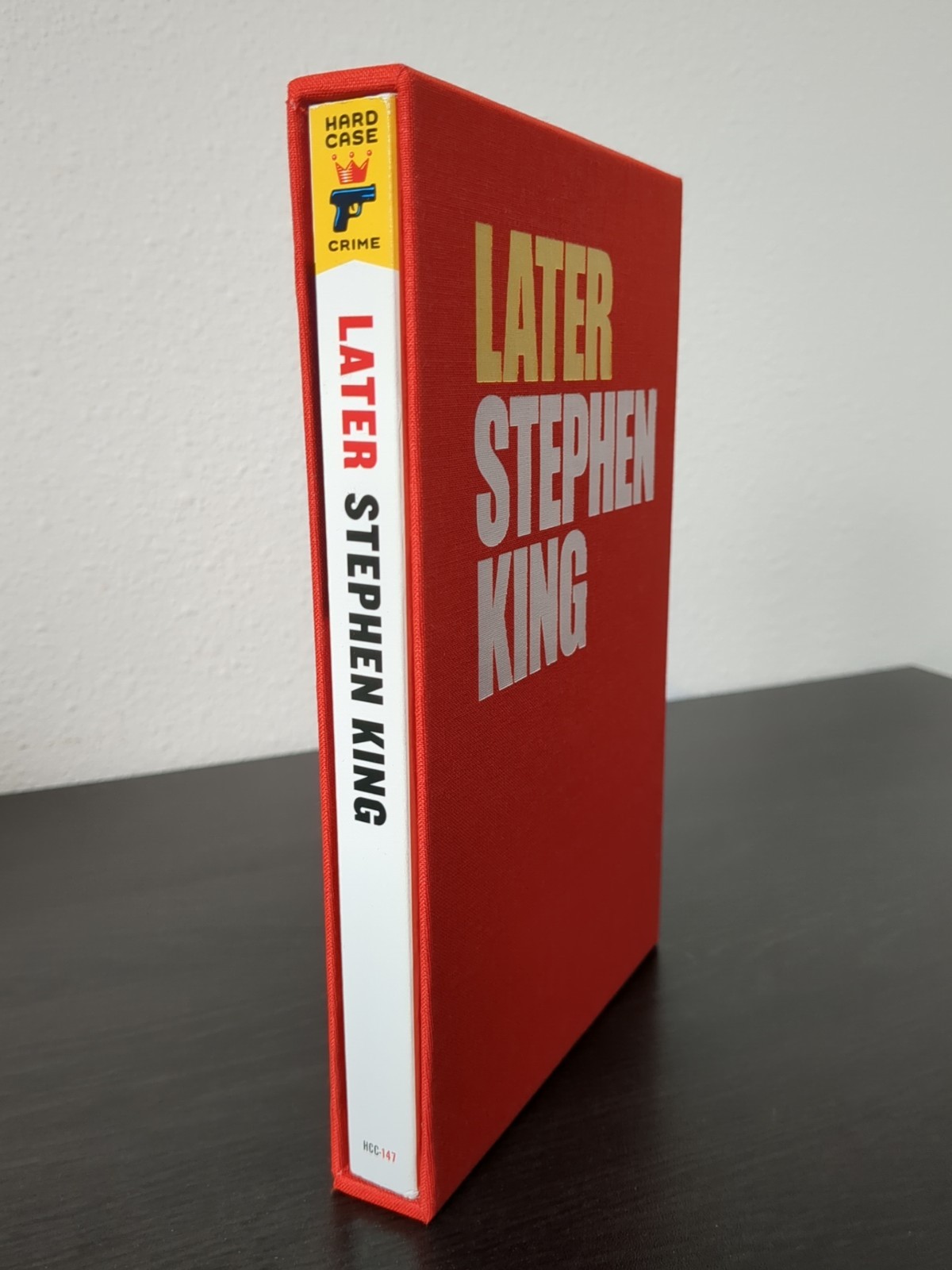 Later by Stephen King 1st Edition + Cemetery Dance Slipcase