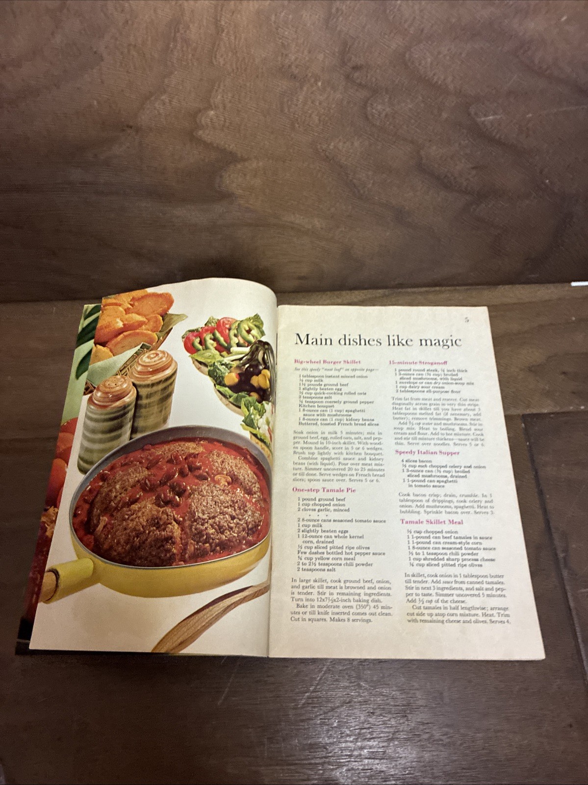 Vintage Cookbook SHORTCUT COOKING 1969 Meredith Corp. Recipe 1st Printing
