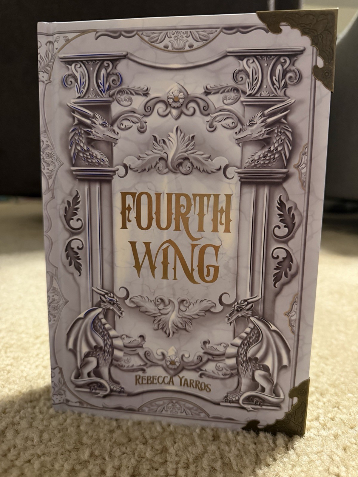 Fourth Wing by Rebecca Yarros Bookish Box Limited Edition New