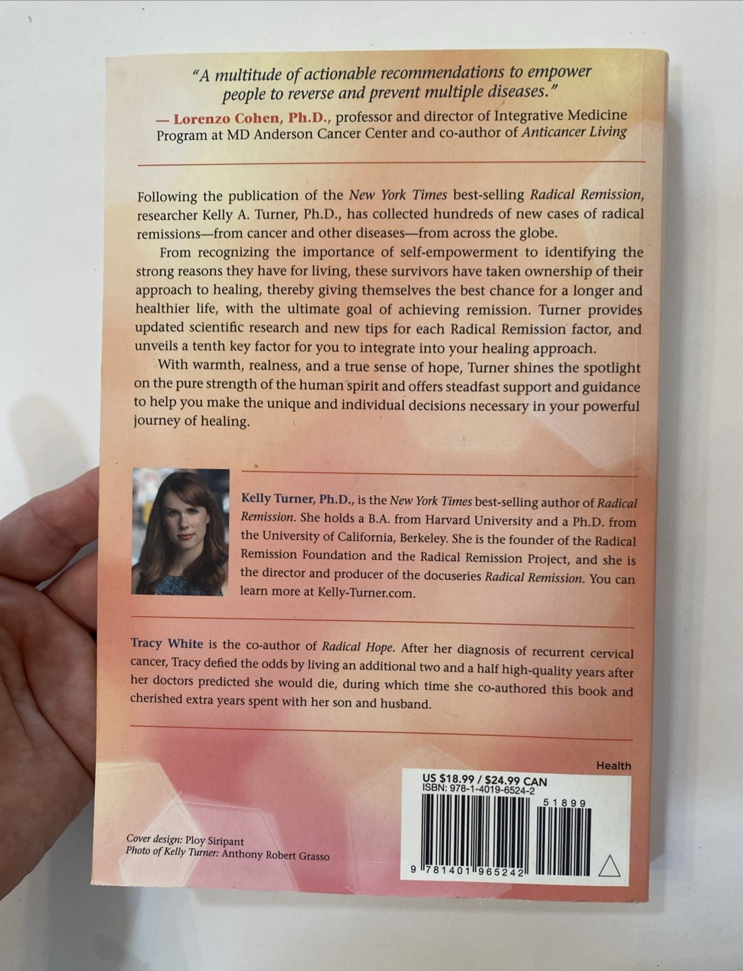 Radical Hope by Kelly A. Turner Ph.D