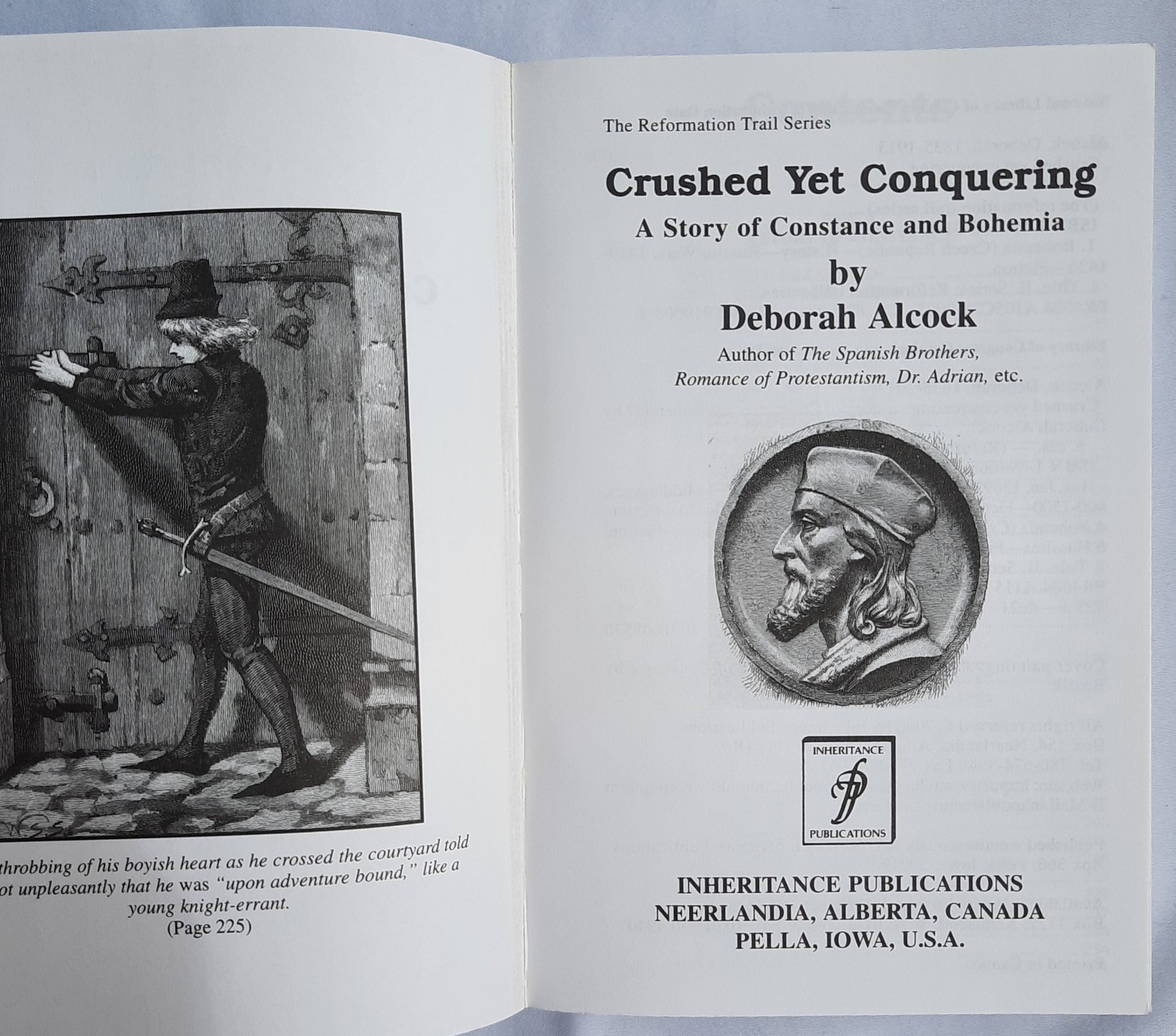 Deborah Alcock UNREAD PBK Novels Crushed Yet Conquering; The Spanish Brothers