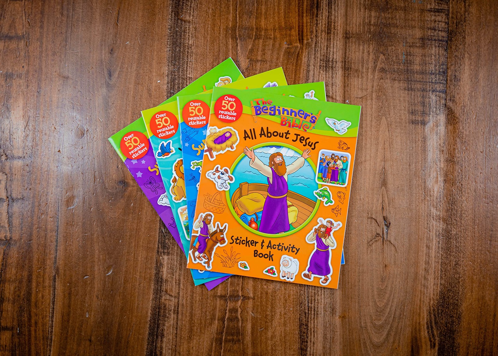 The Beginner’s Bible All About Jesus Sticker and Activity Book