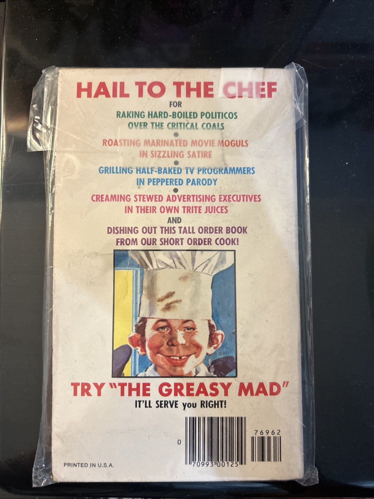 The Greasy MAD – 1st Printing $1.25 76-962 Warner