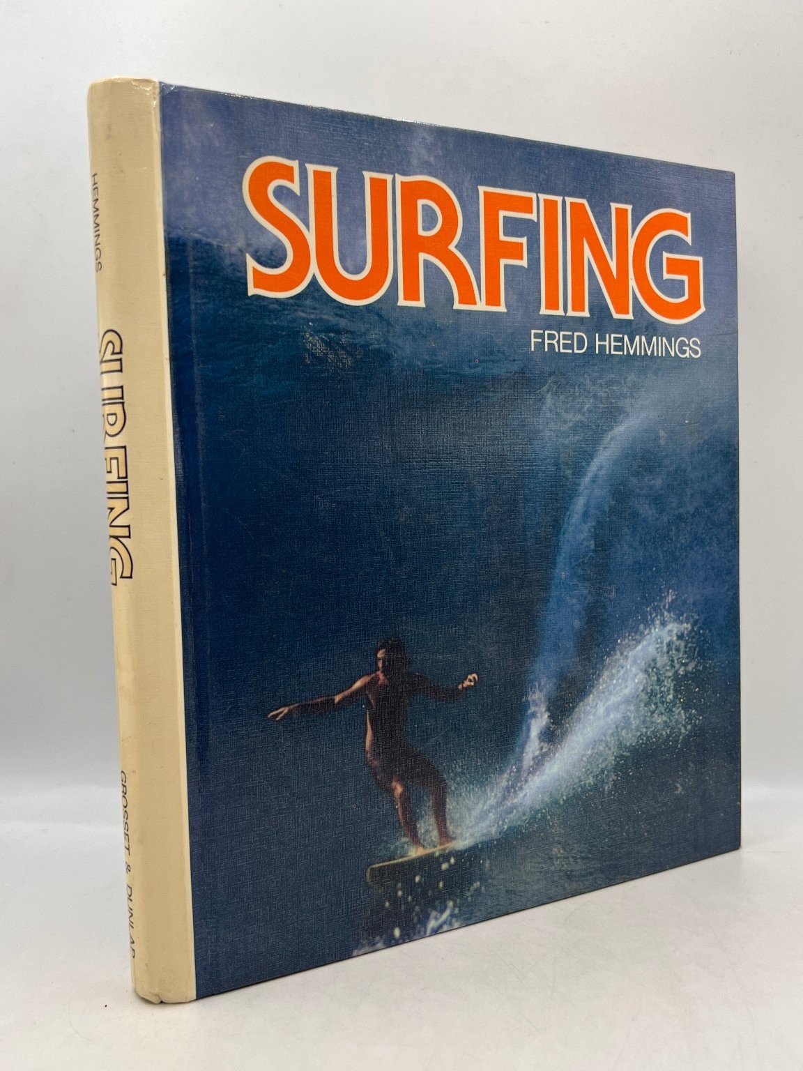 Fred Hemmings Surfing Book 1977 Hardcover Spiral Bound Photography Hawaii