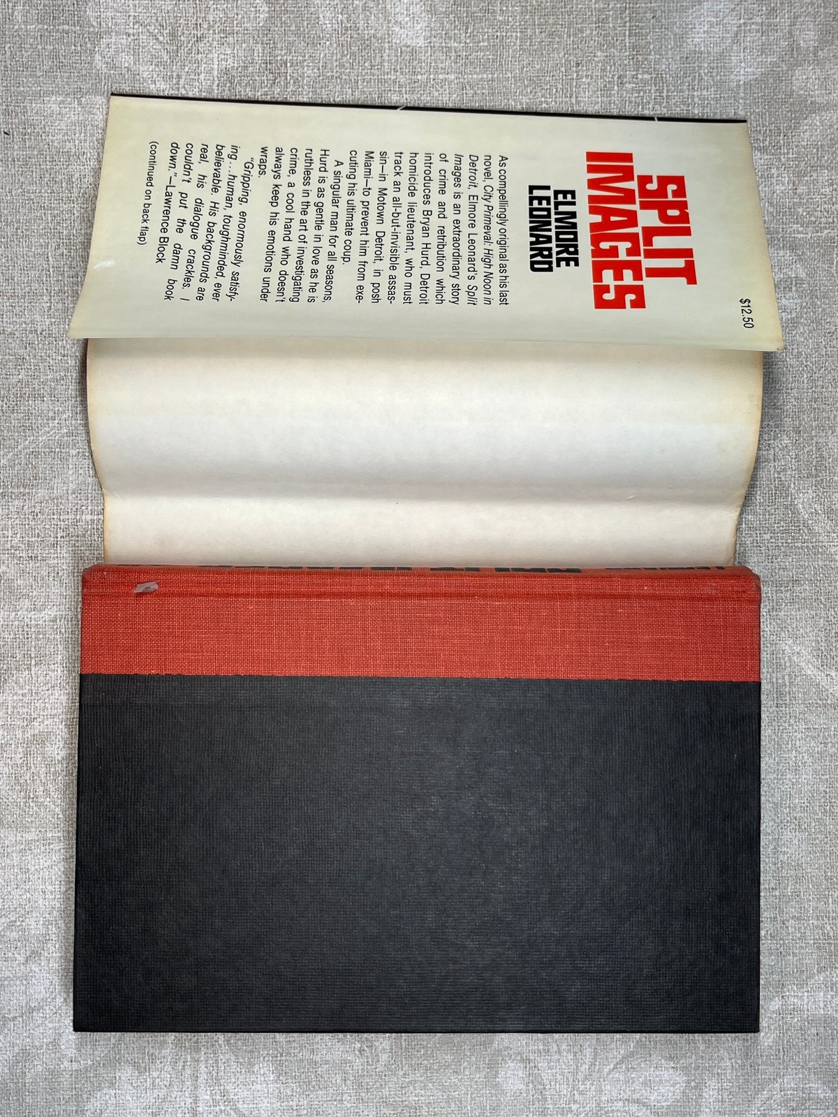 1981 Split Images A Novel by Elmore Leonard Hardcover 1st Ed Arbor House