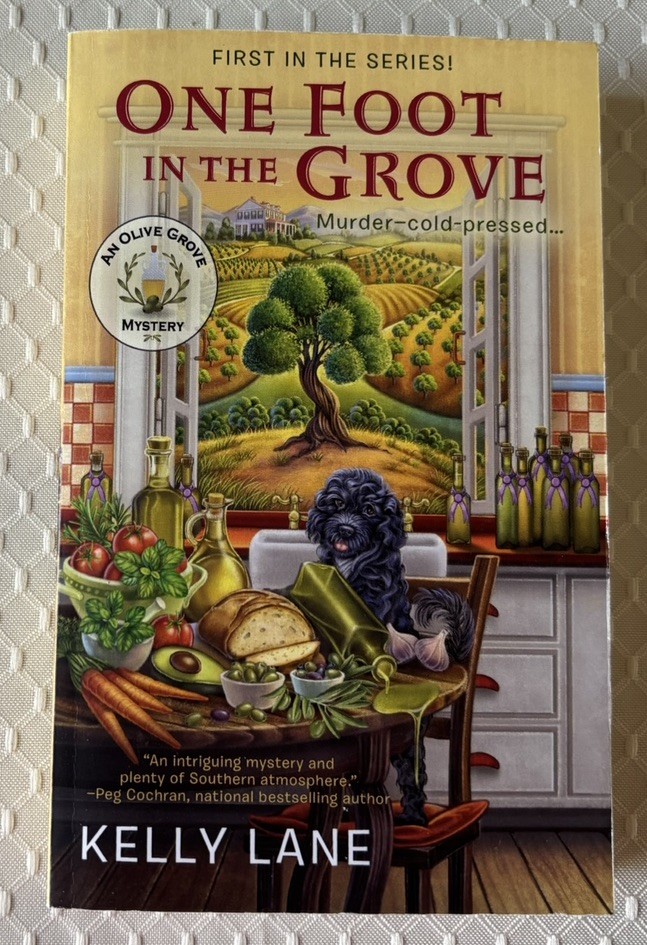 Lot of 3 Cozy Mysteries By Kelly Lane An Olive Grove Series First 1, 2, 3 Books