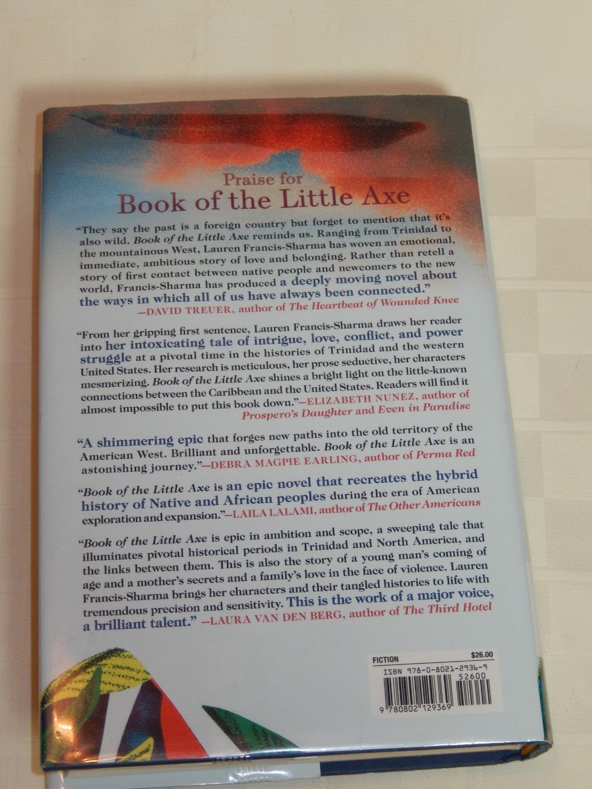 Book of the Little Axe, First Edition, by Lauren Francis- HB/DJ