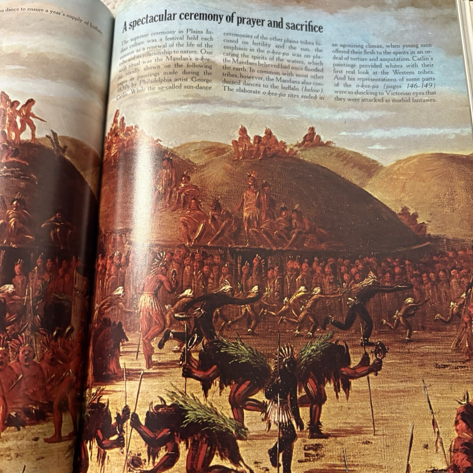 Time Life Books The Old West Series 1973 Ed. “The Indians” Textured Hardcover