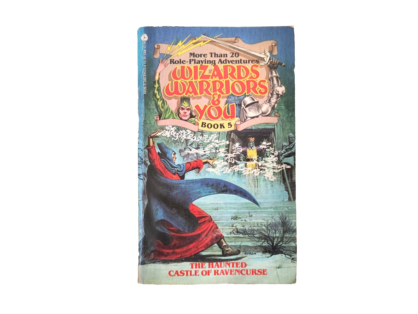 Wizards, Warriors & You #5 The Haunted Castle of Ravencurse Avon 1985 Adventure