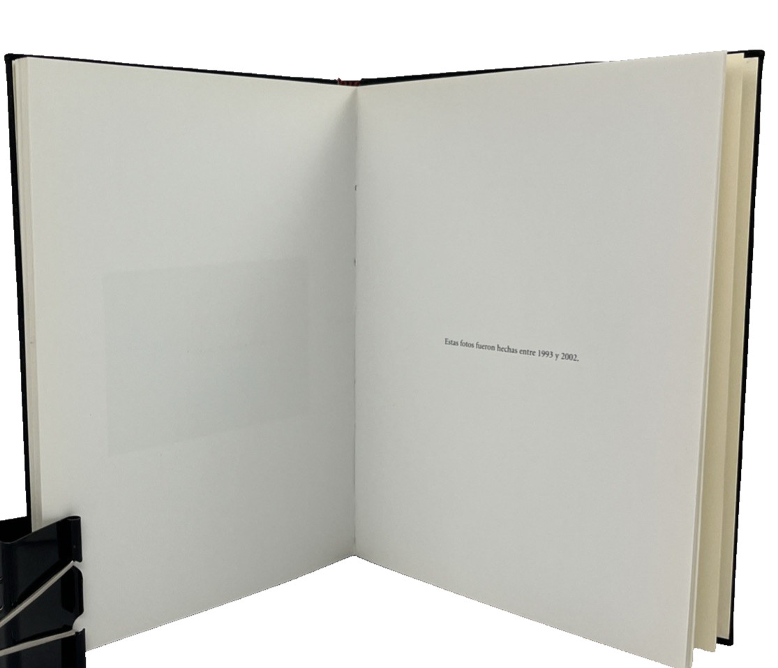 Santiago Porter Piezas 2003 First Edition Limited #300/500 Art Photo Book