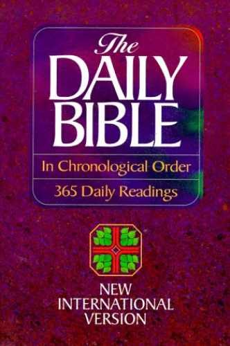 The Daily Bible: New International – Hardcover, by Smith F. Lagard – Very Good