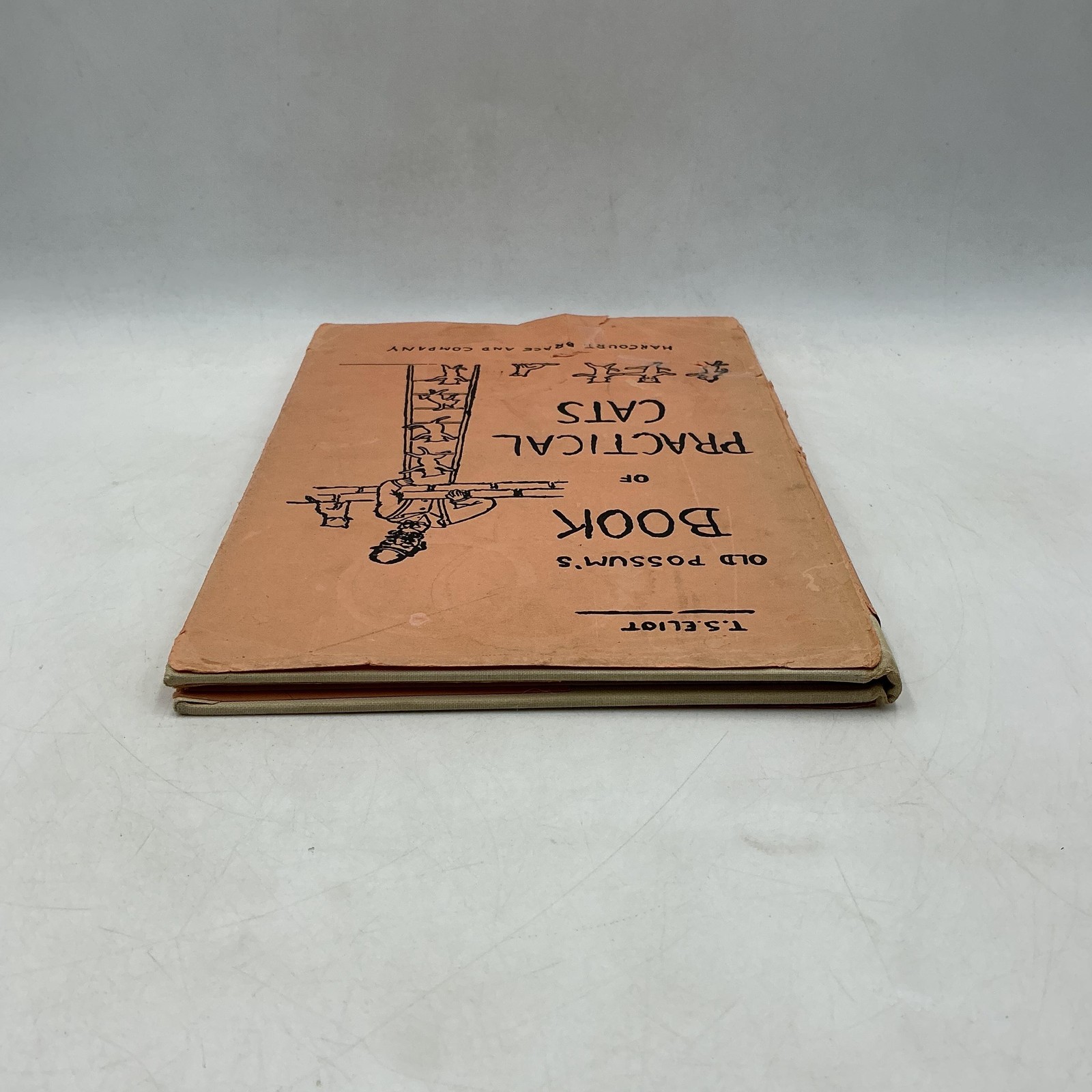 OLD POSSUM’S BOOK OF PRACTICAL CATS T.S. Eliot 1939 Hardcover Harcourt Brace