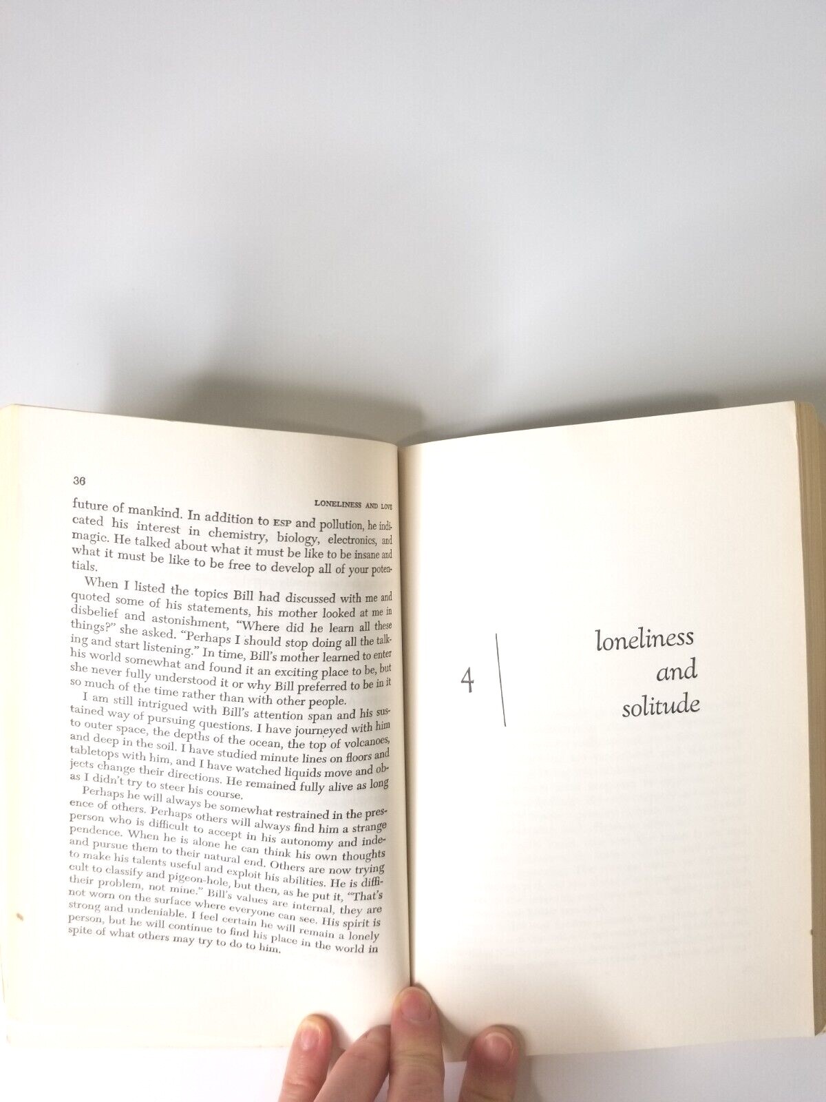 Loneliness and Love by Clark E. Moustakas 146 Pages References on Most Chapters