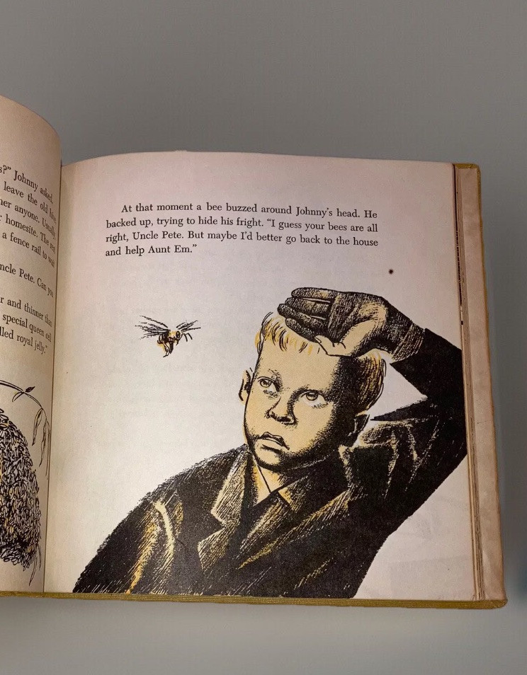 The Buzzing Bees Virginia Kester Smiley 1957 Children Vintage Children’s Book