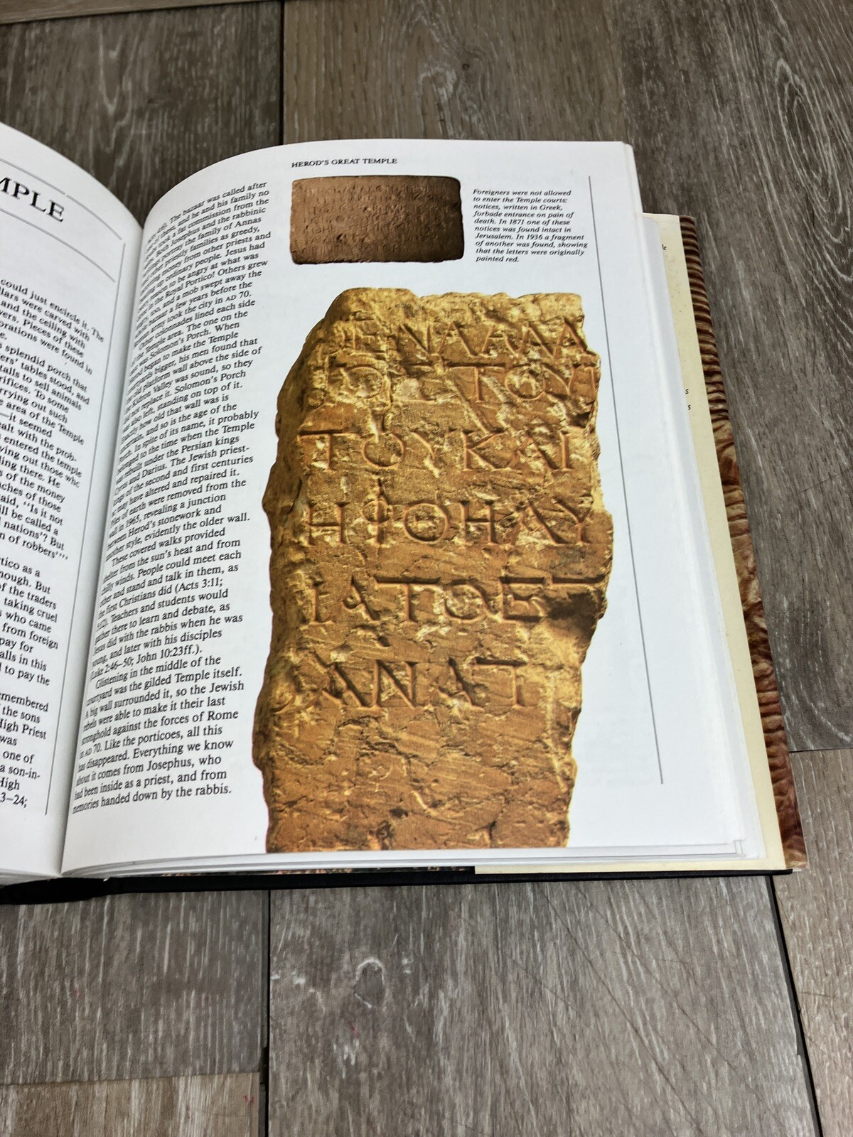 Illustrated Wonders & Discoveries Of The Bible Hardcover Alan Millard
