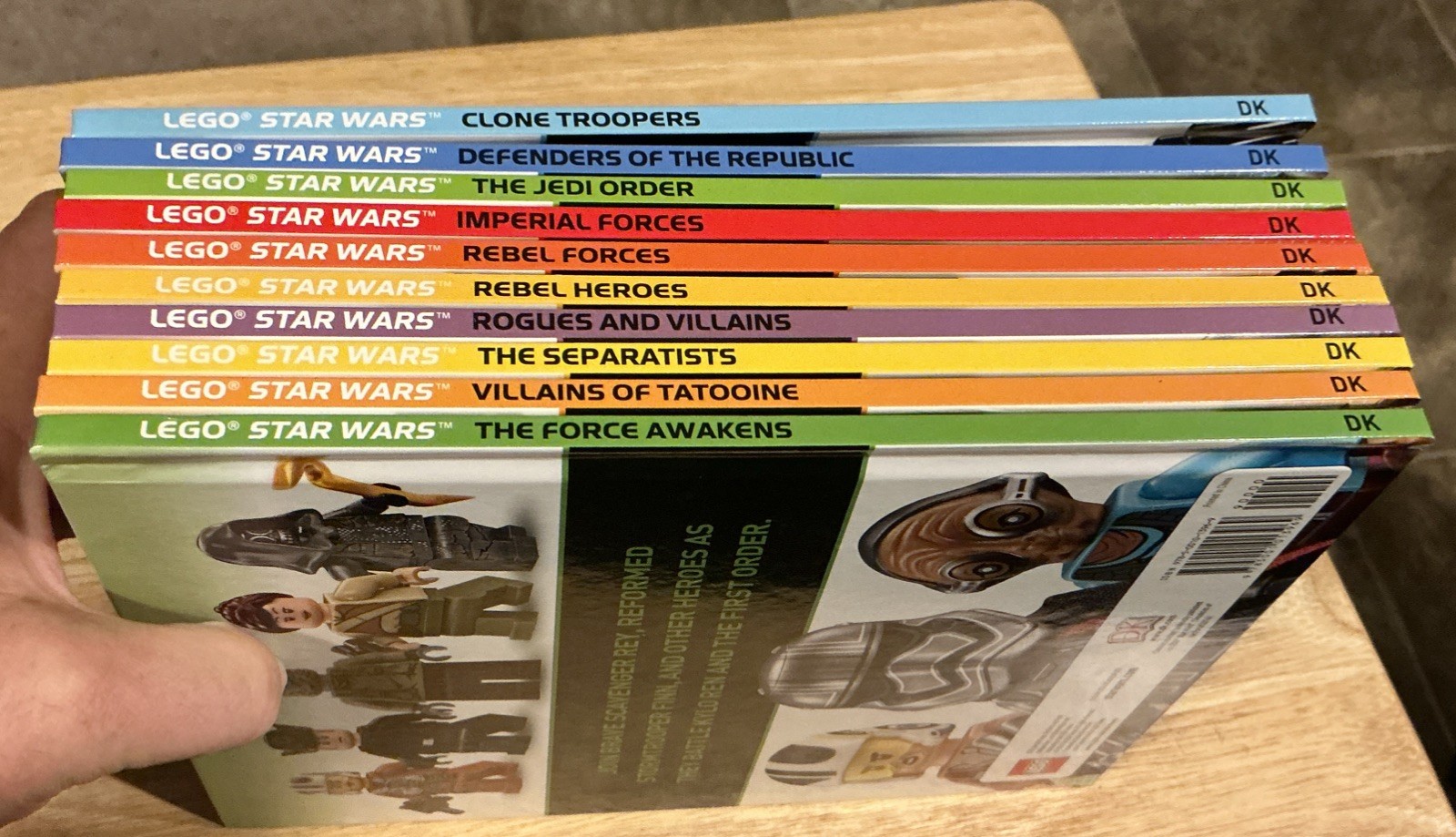 2016 Lego Star Wars Hardcover Book Set Of 10 NEW But Read