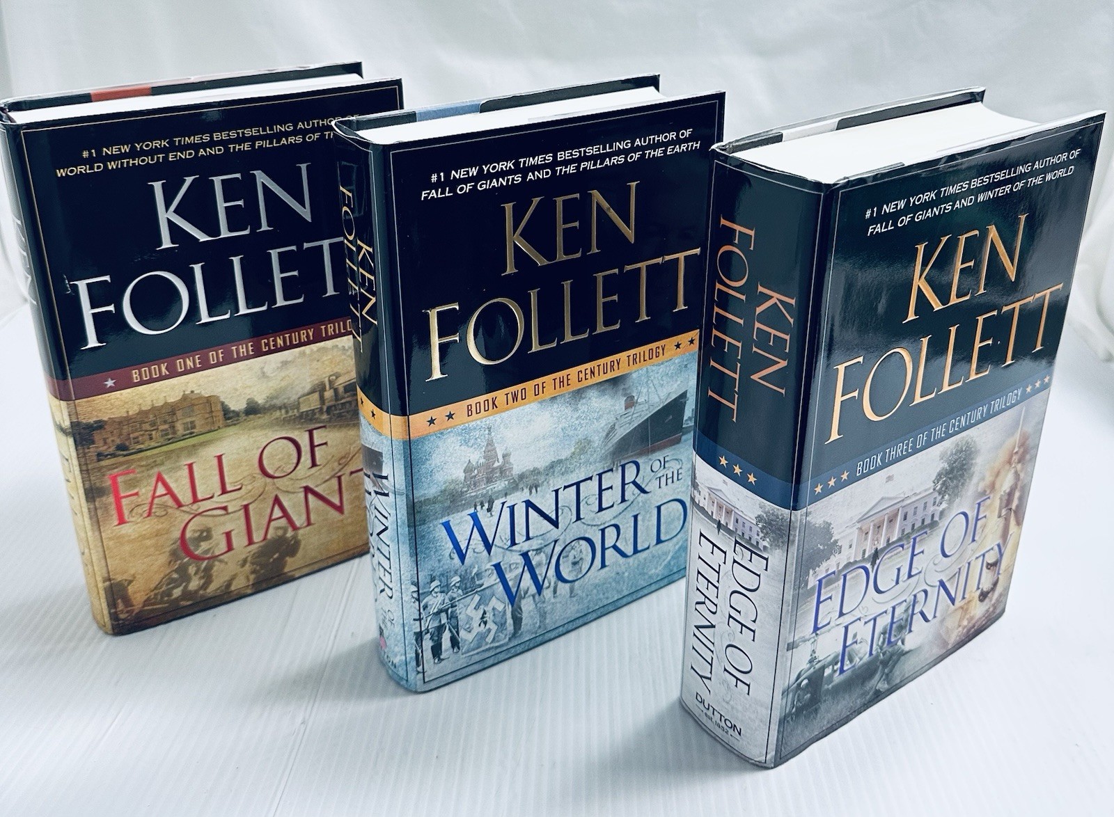 Ken Follett Century Trilogy Complete Hardcover Set Three Book Historical Fiction