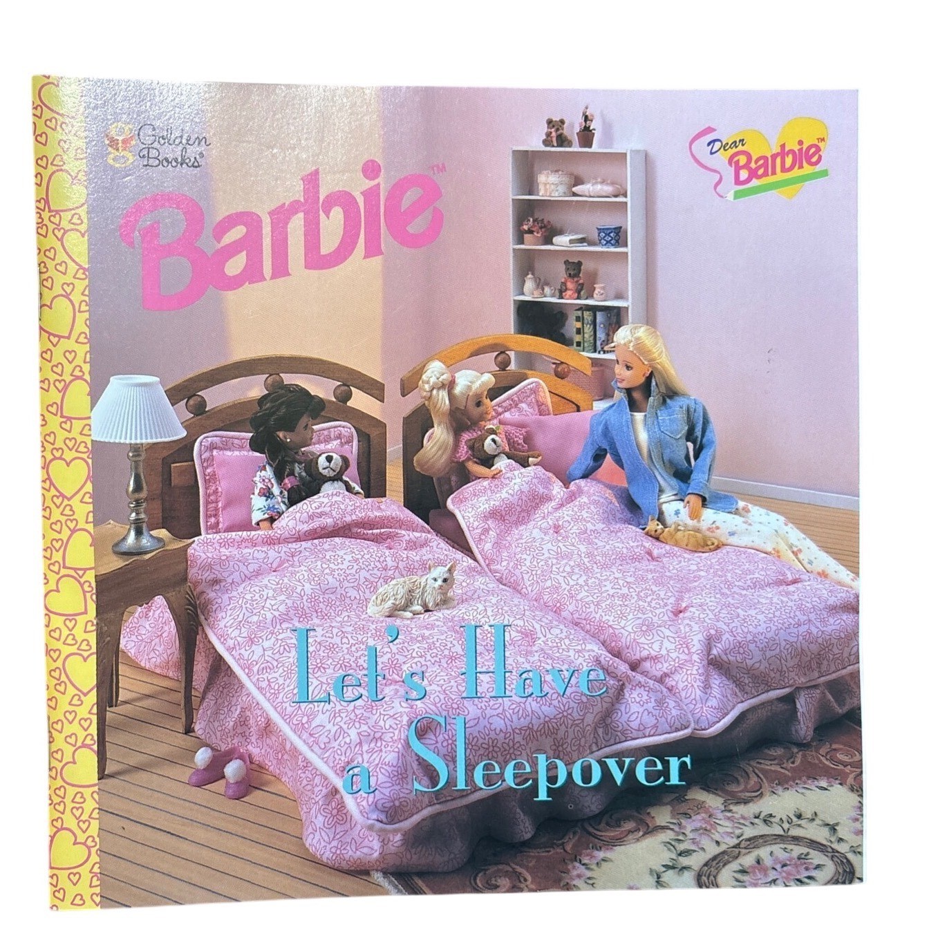 Golden Books Barbie Let’s Have a Sleepover Children’s Picture Book 1998