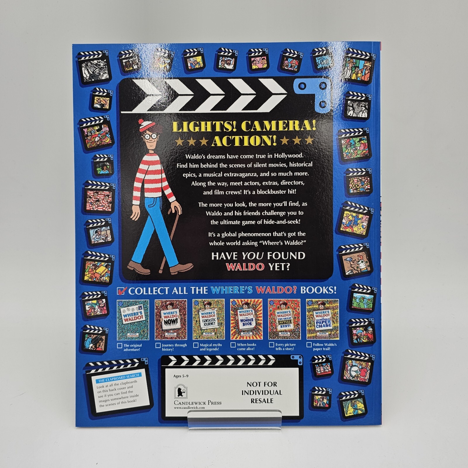 Wheres Waldo? The Super Six! Boxed Set Of 6 Books Poster & 80-Piece Puzzle – LN