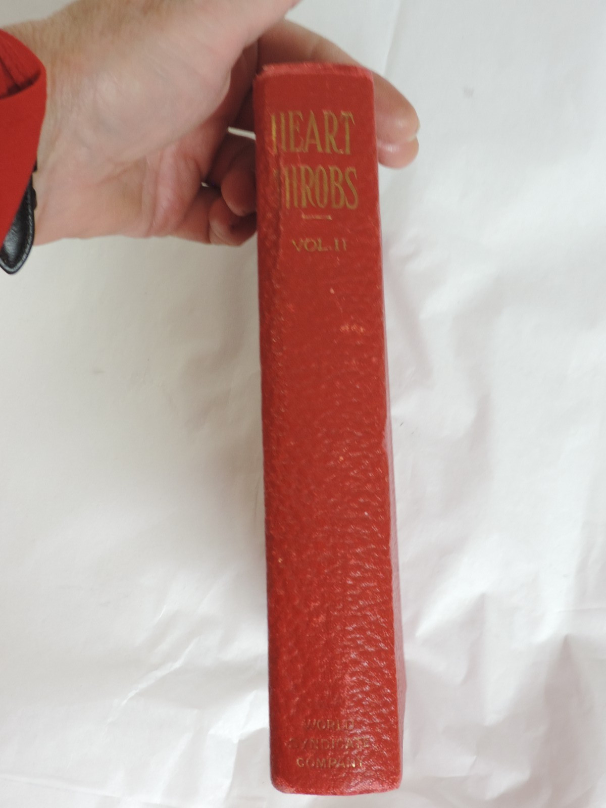 1911 Heart Throbs Vol. 2 The Old Scrap Book Poetry/Love Short Stories