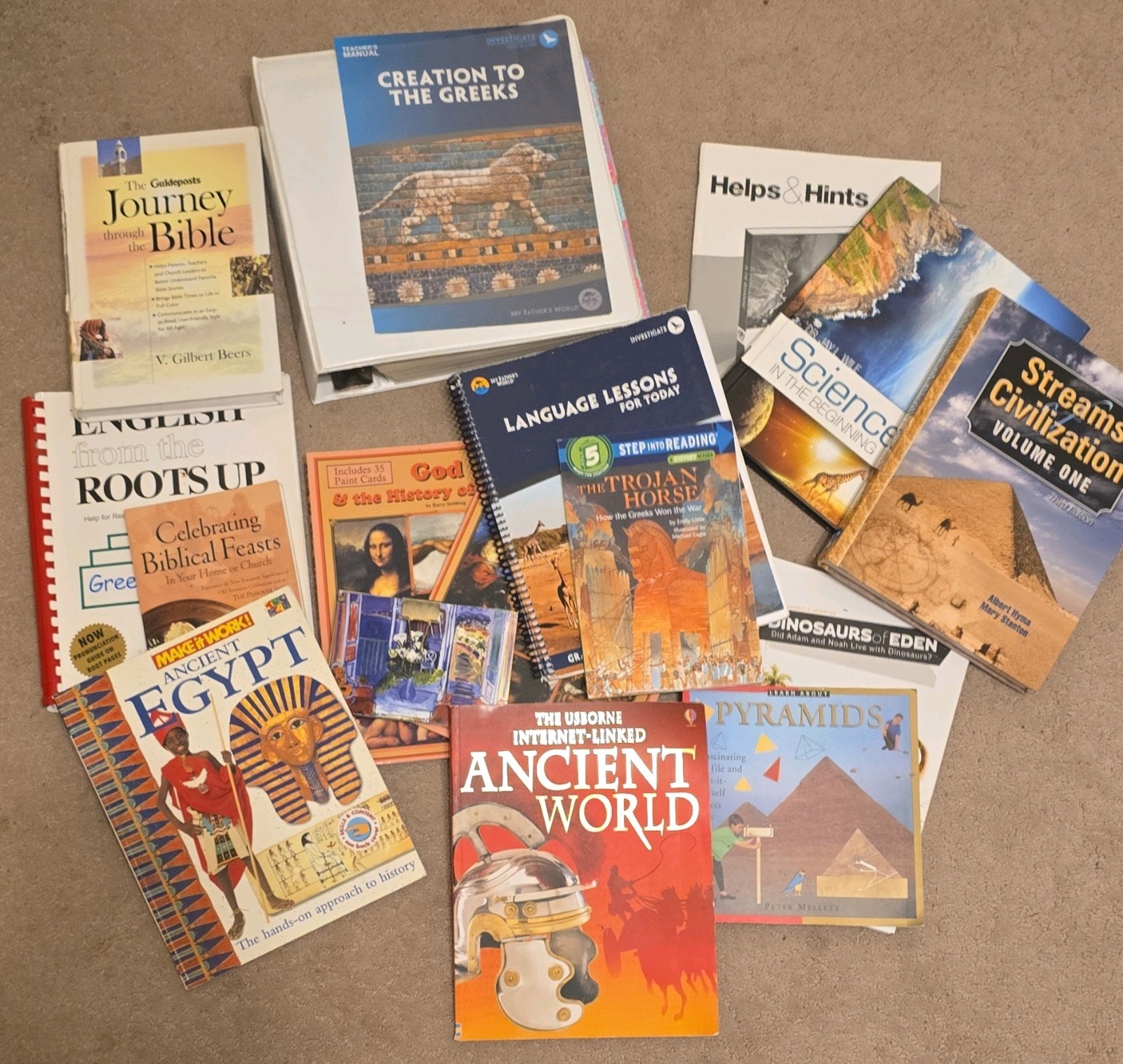 My Father’s World Creation To The Greeks Set, Homeschool Curriculum, Grades 4-8