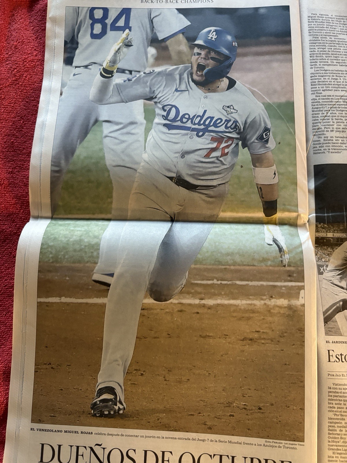 LOS ANGELES TIMES NOVEMBER 8 2025 DODGERS WORLD SERIES SPECIAL 14 PGS YAMAMOTO