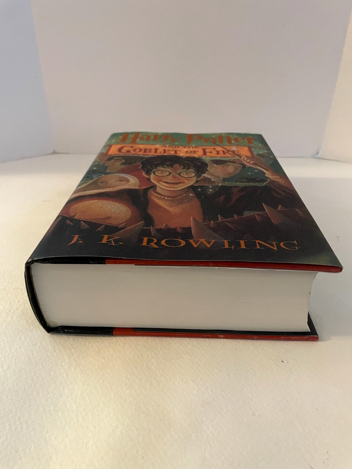 Harry Potter and the GOBLET OF FIRE #4” HC First American Edition, July 2000